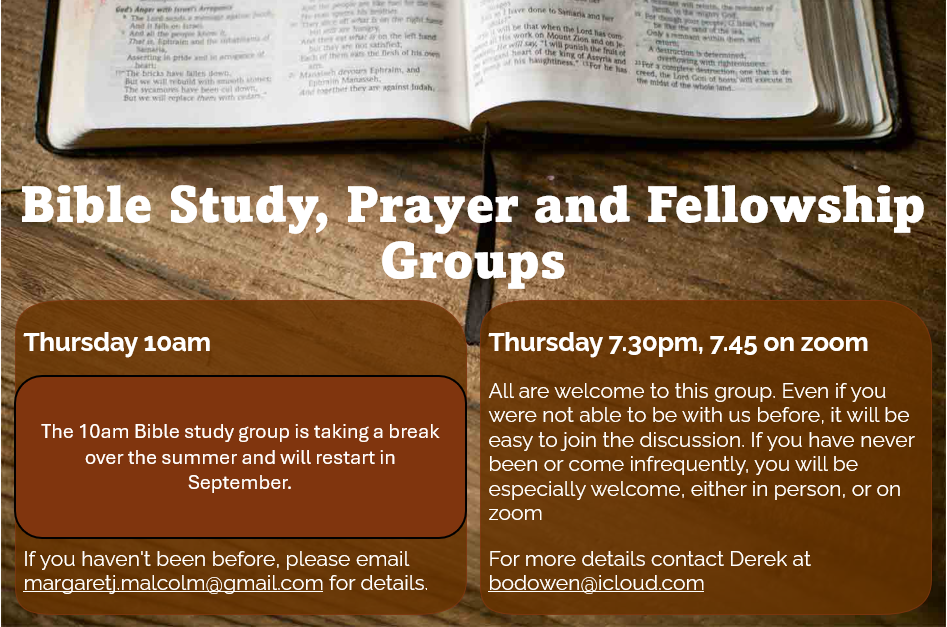 BibleGroups Summer