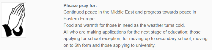 Prayers 19Oct25