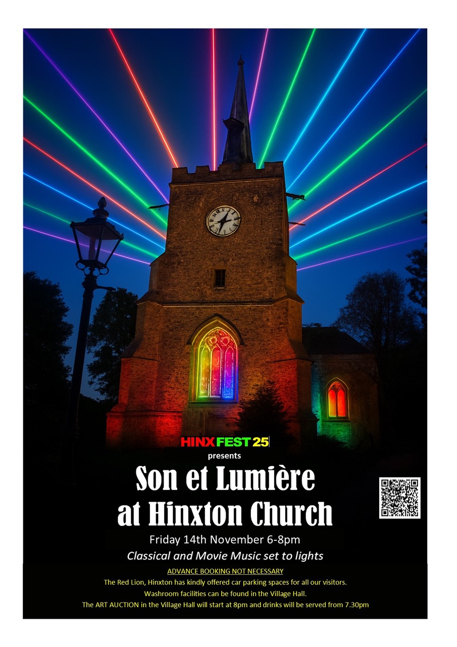 son et lumiere with Hinxfest L