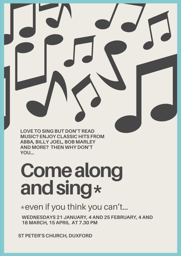 Spring ComeAlongSing