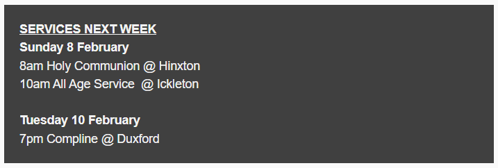 NextWeek 1February26